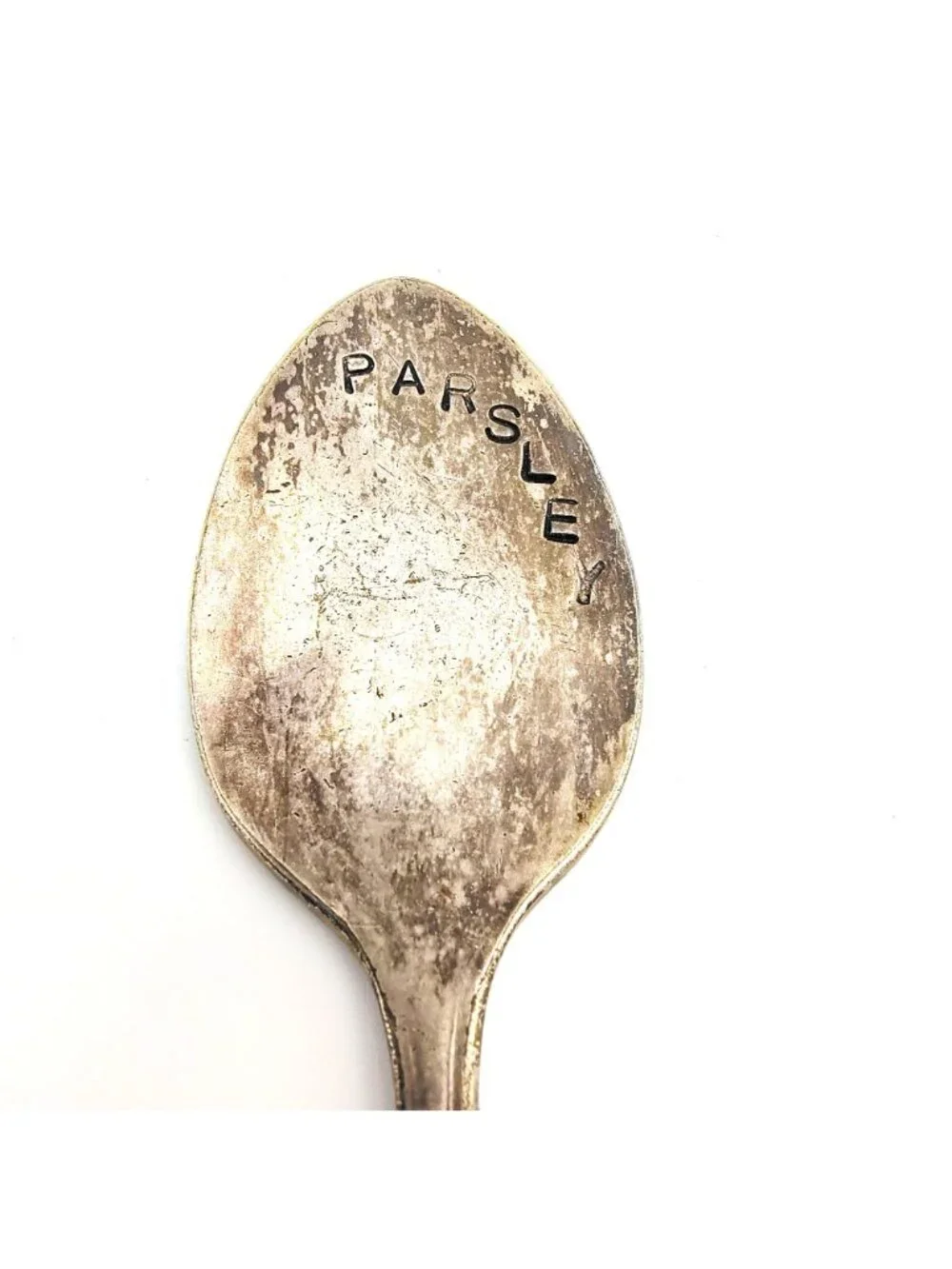 Vintage Fabulous Flamingo Las Vegas Oneida Hotel Plate Parsley Chives Spoon